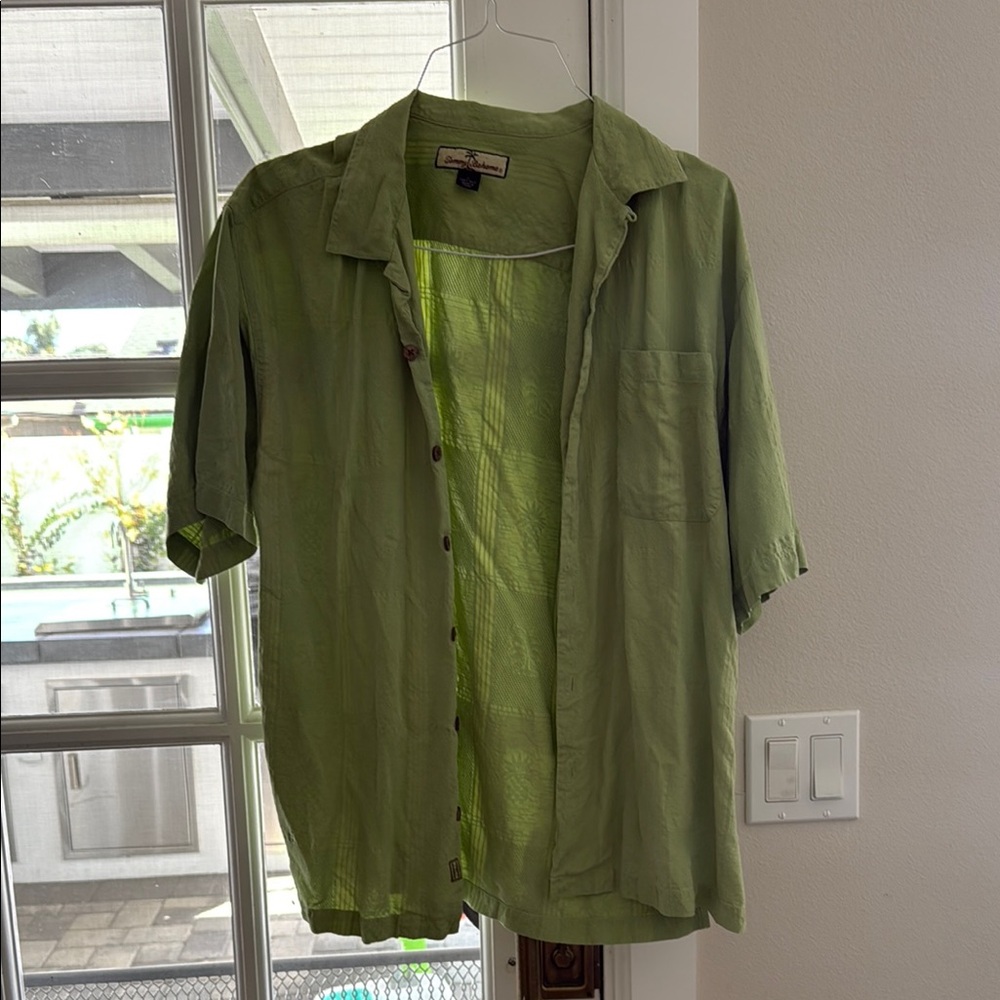 Men's Green Casual Shirt